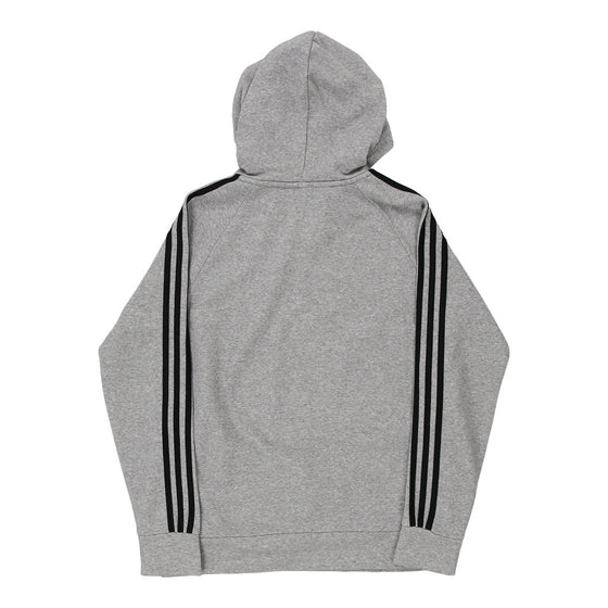 Vintage grey Adidas Hoodie - womens large