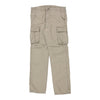 Vintage beige Levis Cargo Trousers - mens 34" waist