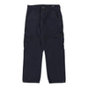 Vintage navy Wrangler Cargo Trousers - mens 34" waist