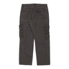 Vintage grey Wrangler Cargo Trousers - mens 34" waist