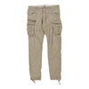 Vintage beige Jack & Jones Cargo Trousers - mens 32" waist