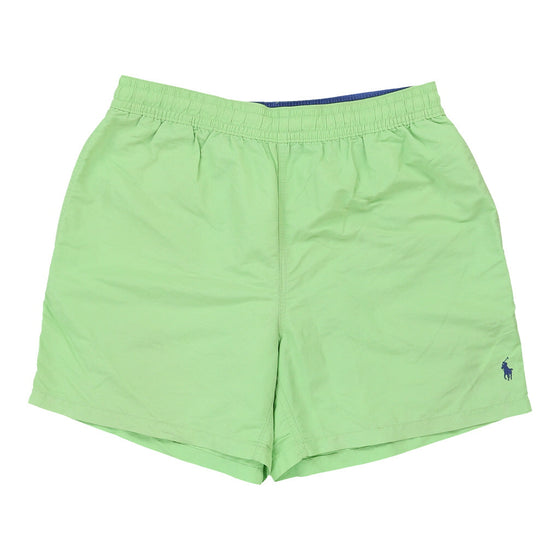 Vintage green Ralph Lauren Swim Shorts - mens large