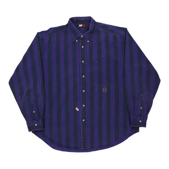 Vintage purple Tommy Hilfiger Shirt - mens large