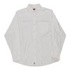 Vintage white Lee Shirt - mens large