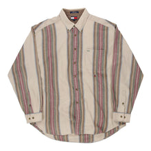  Vintage beige Tommy Hilfiger Shirt - mens x-large