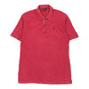 Vintage red Burberry London Polo Shirt - mens large