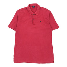  Vintage red Burberry London Polo Shirt - mens large