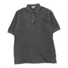 Vintage grey Burberry London Polo Shirt - mens small