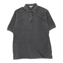  Vintage grey Burberry London Polo Shirt - mens small