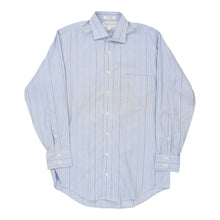  Burberry Striped Shirt - Medium Blue Cotton