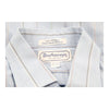 Burberry Striped Shirt - Medium Blue Cotton