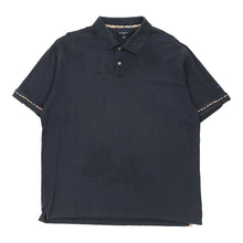  Burberry Golf Polo Shirt - Large Blue Cotton