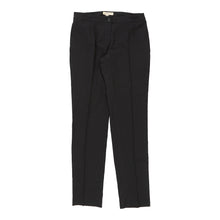  Burberry London Trousers - 31W UK 10 Black Virgin Wool