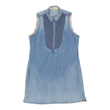  Burberry Brit Mini Denim Dress - Medium Blue Cotton