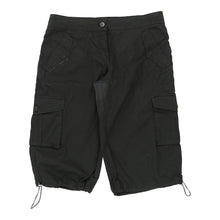  Burberry London Cargo Shorts - 34W UK 12 Black Cotton