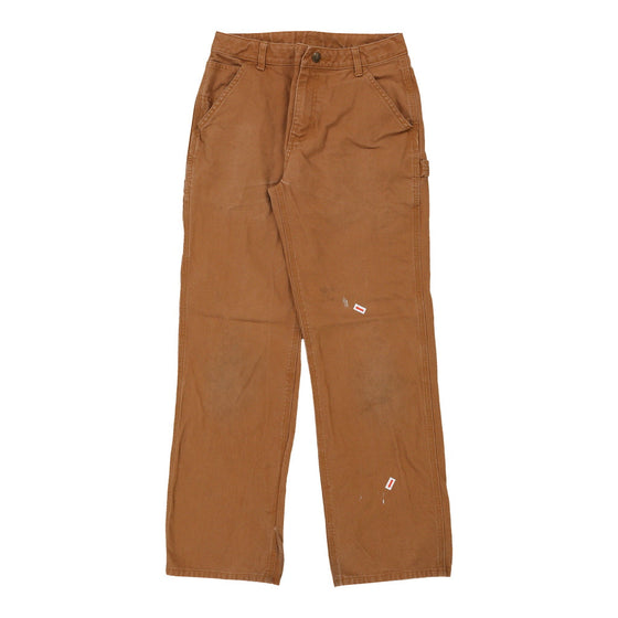 Vintage brown Lightly Worn Carhartt Carpenter Trousers - womens 26" waist