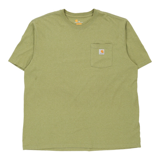 Vintage green Carhartt T-Shirt - mens xx-large