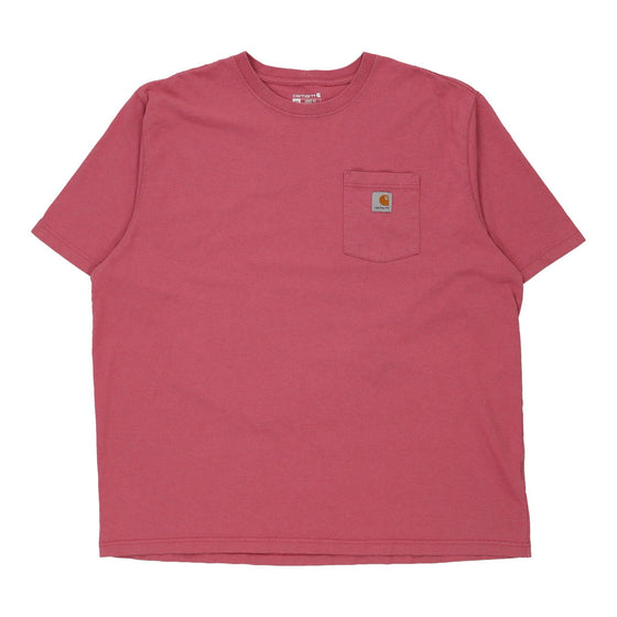 Vintage pink Carhartt T-Shirt - mens xx-large