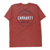 Vintage burgundy Carhartt T-Shirt - mens medium