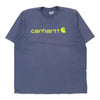 Vintage blue Carhartt T-Shirt - mens xx-large