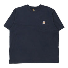  Vintage navy Carhartt T-Shirt - mens x-large