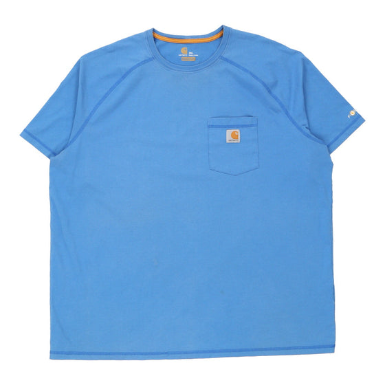 Vintage blue Carhartt T-Shirt - mens xx-large