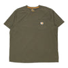 Vintage khaki Carhartt T-Shirt - mens xx-large