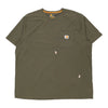 Vintage khaki Carhartt T-Shirt - mens xx-large