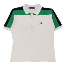  Vintage white Size 107 Fred Perry Polo Shirt - mens large