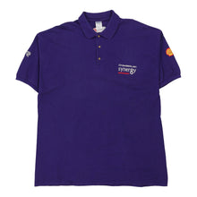  Vintage purple Chamberlain Synergy Motorsport  Gildan Polo Shirt - mens xx-large