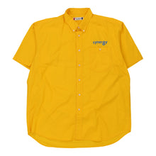  Vintage yellow Synergy Clique Short Sleeve Shirt - mens xx-large