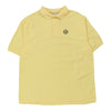 Vintage yellow Lotus Screenmates Polo Shirt - mens x-large