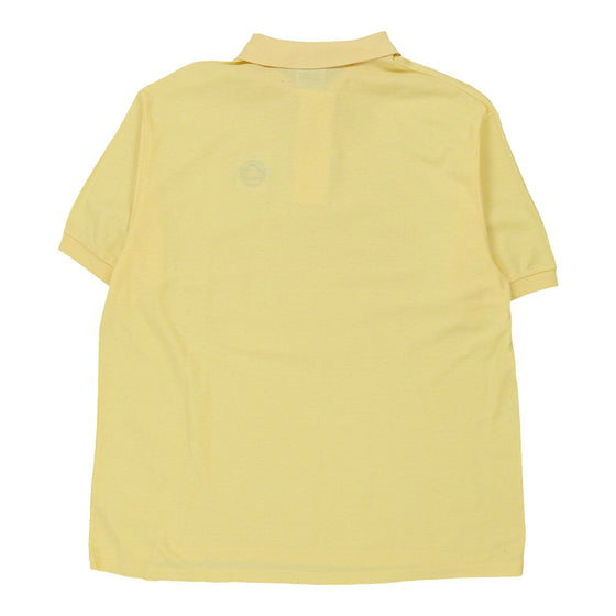 Vintage yellow Lotus Screenmates Polo Shirt - mens x-large