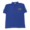 Vintage blue Le Sac Jaguar Jerzees Polo Shirt - mens xx-large