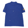 Vintage blue Le Sac Jaguar Jerzees Polo Shirt - mens xx-large