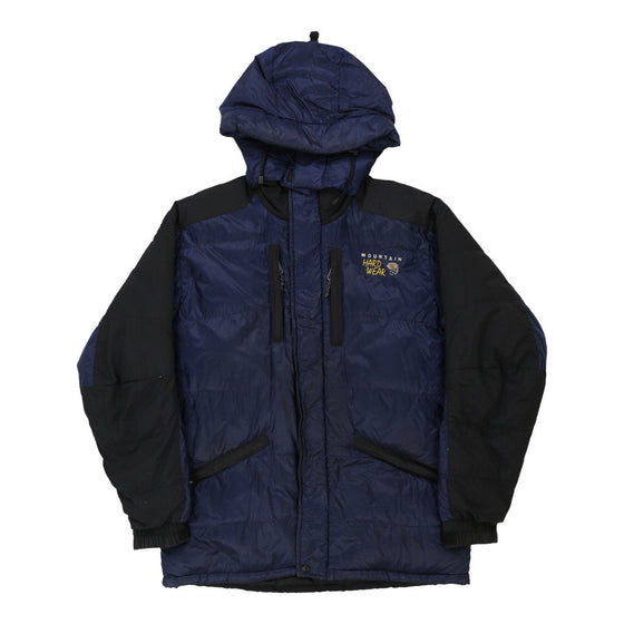 Vintage navy Mountain Hard Wear Puffer - mens small