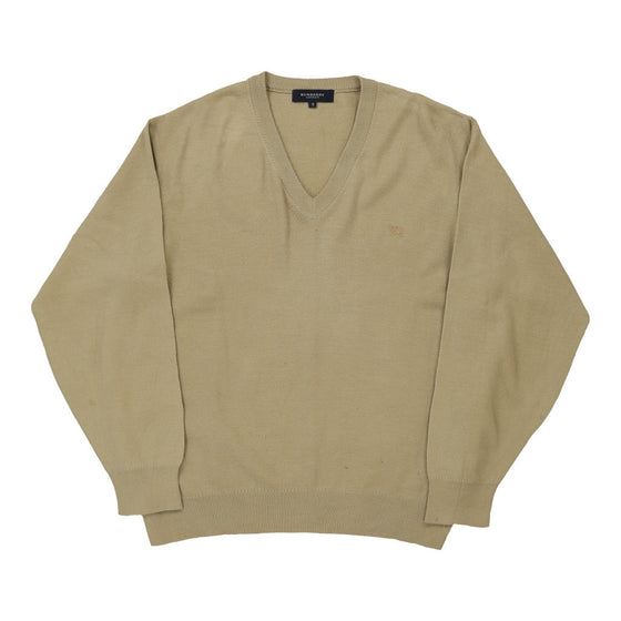 Vintage beige Burberry Jumper - mens small