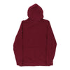 Harper Park Basketball Under Armour Hoodie - Small Burgundy Cotton Blend - Thrifted.com