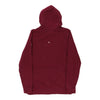 Harper Park Basketball Under Armour Hoodie - Small Burgundy Cotton Blend - Thrifted.com