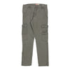 Vintage grey Wrangler Cargo Trousers - womens 30" waist