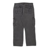 Vintage grey Wrangler Cargo Trousers - mens 36" waist