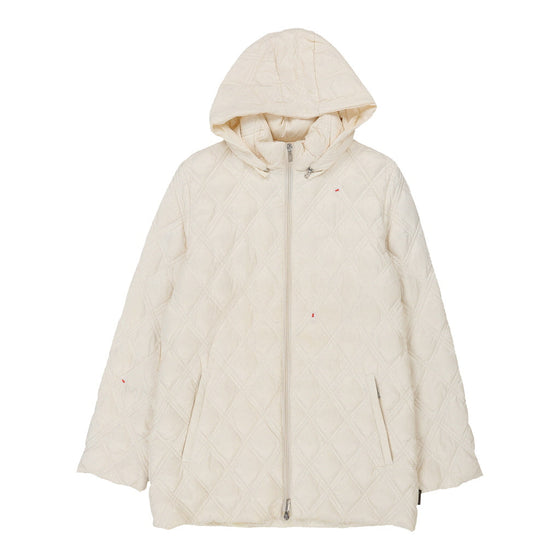 Vintage white Moncler Coat - womens medium