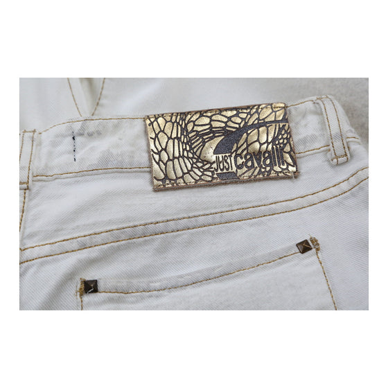 Vintage white Just Cavalli Jeans - womens 36" waist