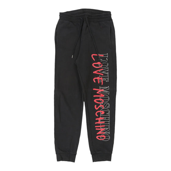 Vintage black Love Moschino Joggers - womens large