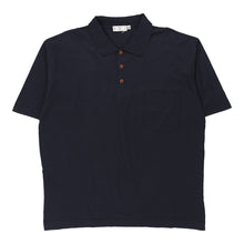  Vintage navy Valentino Polo Shirt - mens xx-large