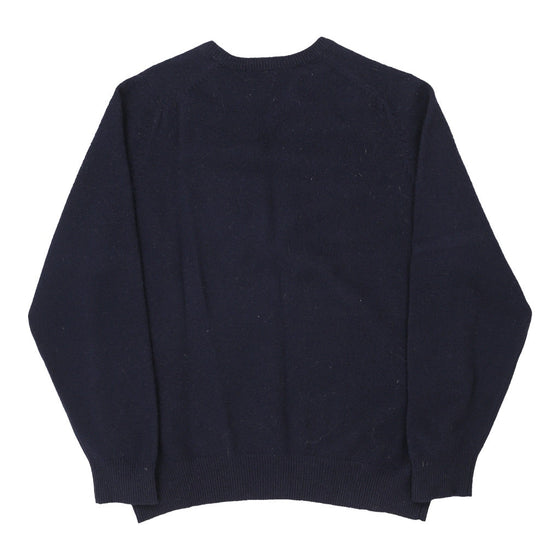 Vintage navy Valentino Jumper - mens large