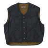 Vintage navy Armani Jeans Gilet - mens x-large