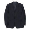 Vintage navy Burberry Blazer - mens xxx-large