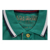 Vintage green Napapijri Polo Shirt - mens medium