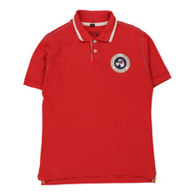  Vintage red Napapijri Polo Shirt - mens large